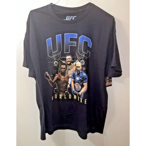 UFC Worldwide Men's Black XL Short Sleeve T-Shirt New With Tags